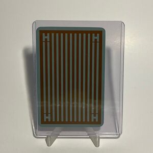 Hermes 10 of Clubs Collectible Luxury Playing Card